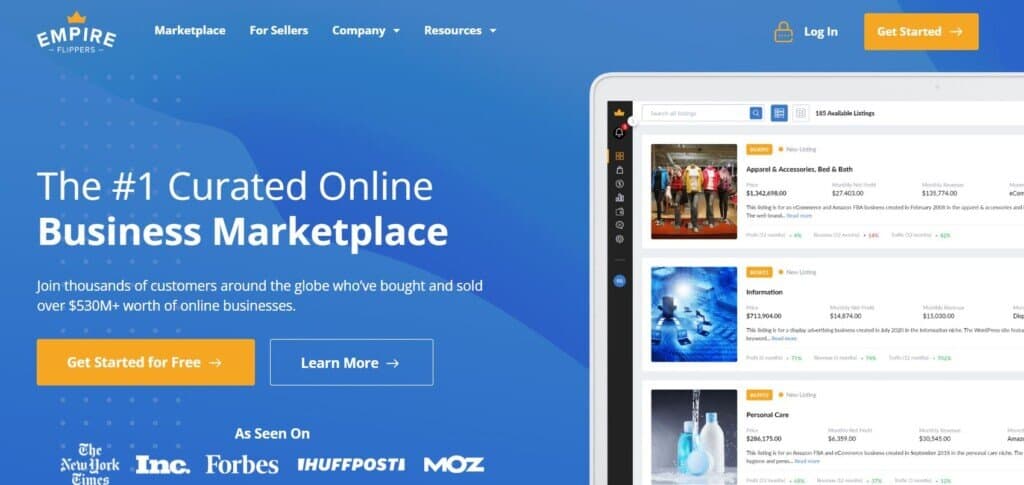 empire flippers website