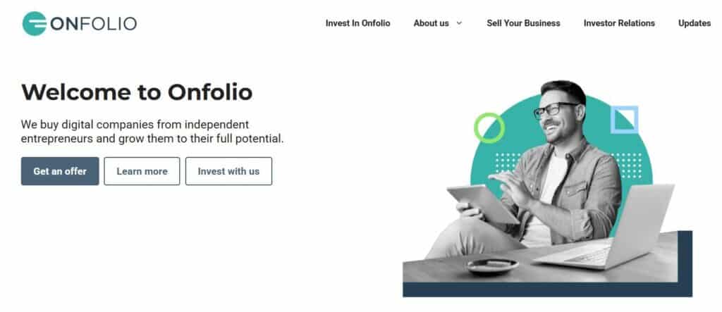 onfolio website
