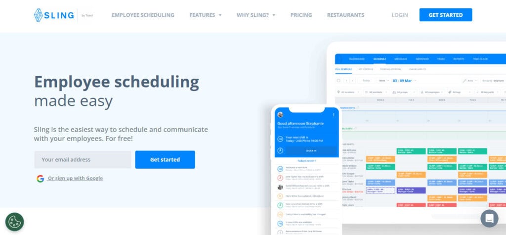 Sling website