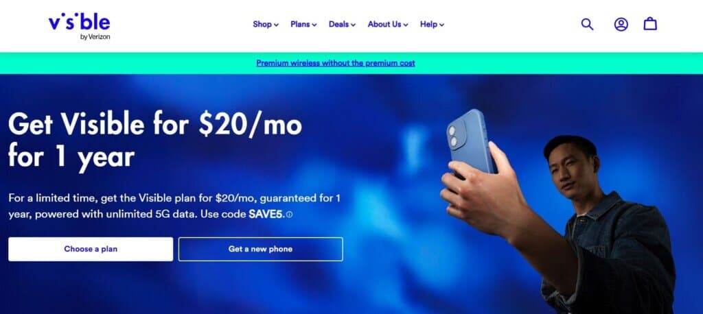 visible by verizon website
