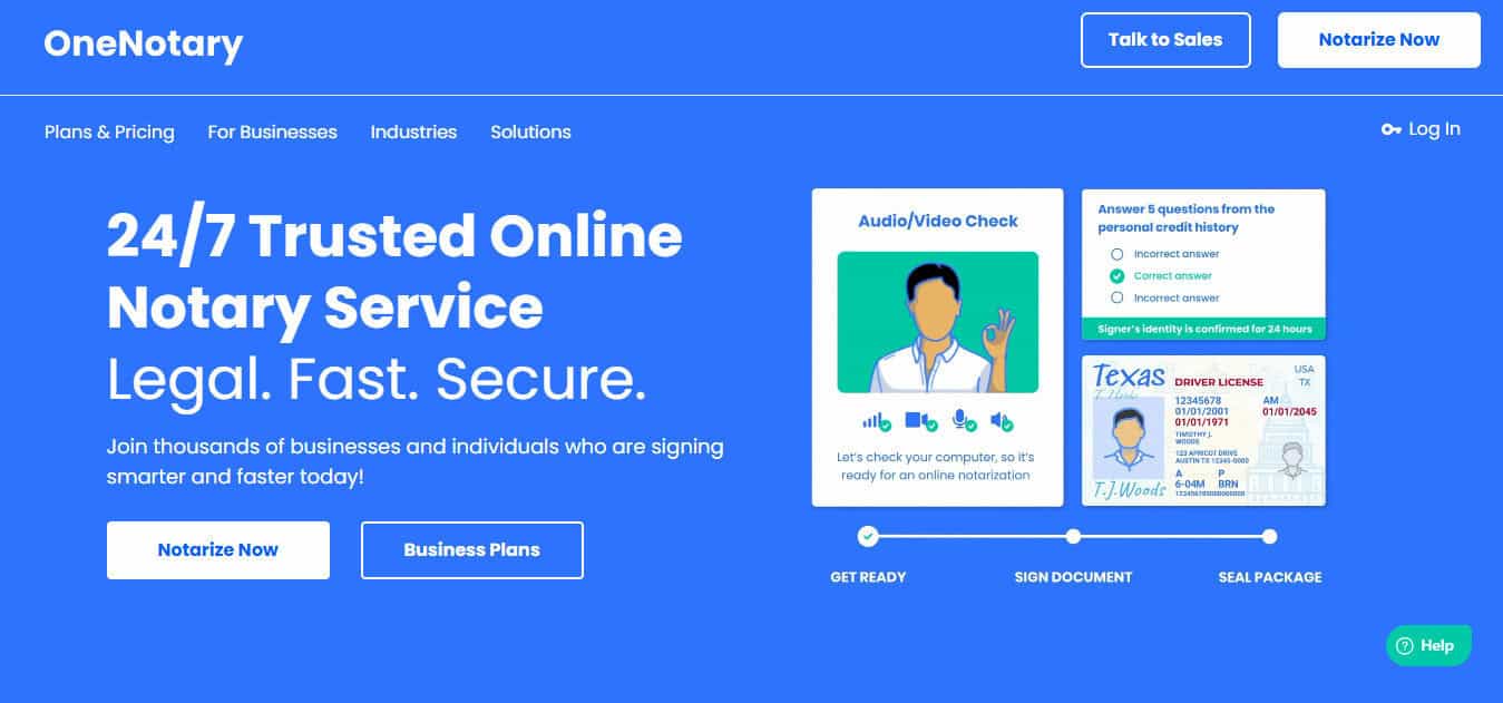 Review of OneNotary