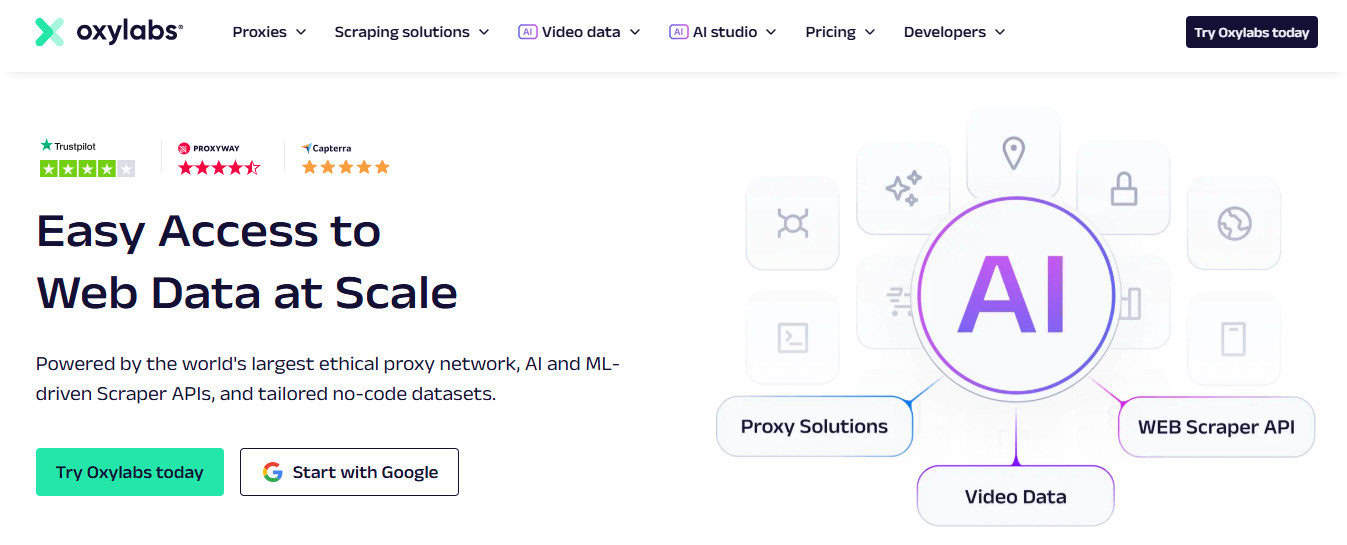 Oxylabs Alternatives