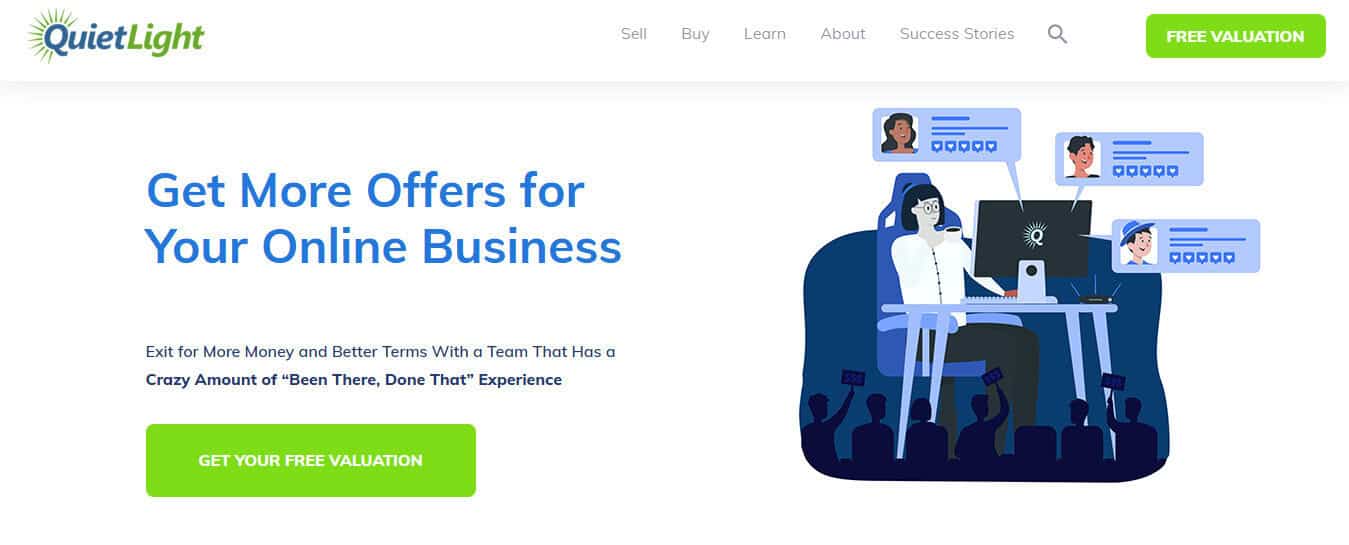 Website Closers vs Quiet Light