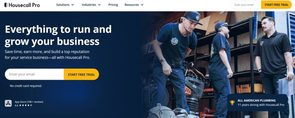 housecall pro website