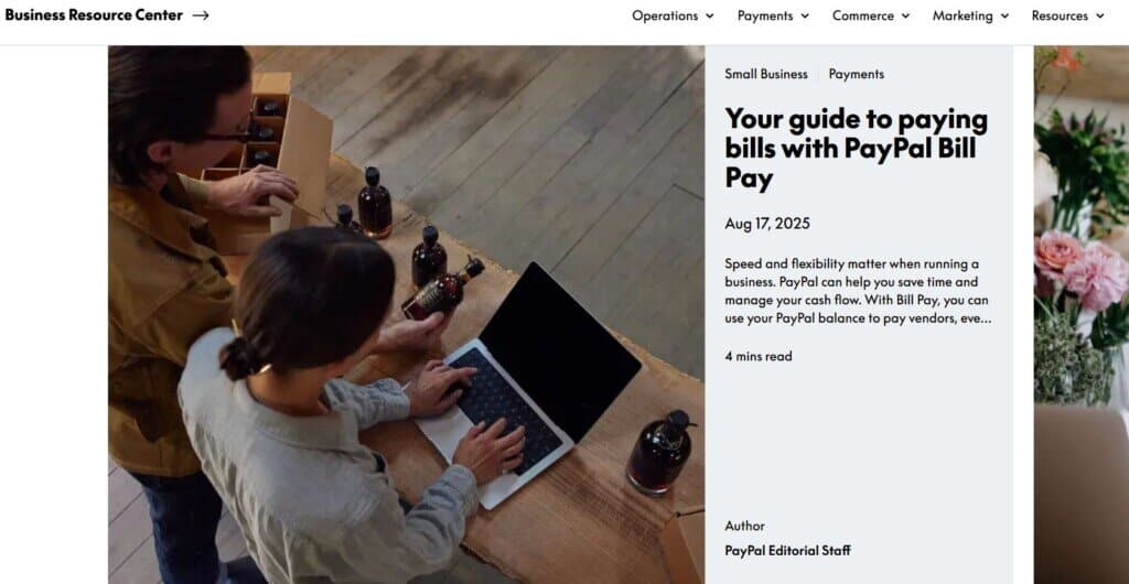 paypal payments