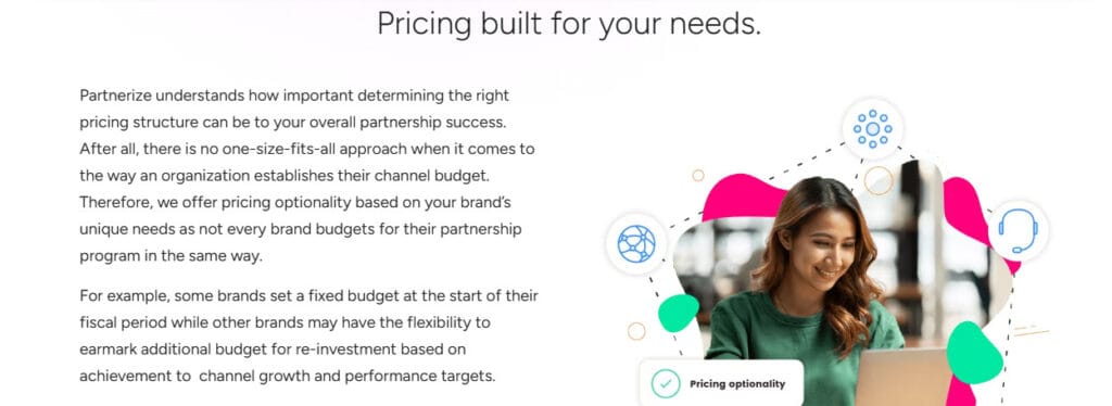 Partnerize pricing