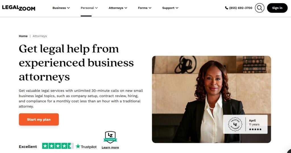 legalzoom attorneys