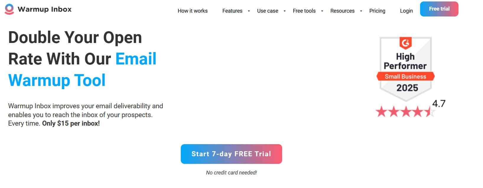 warmup inbox website