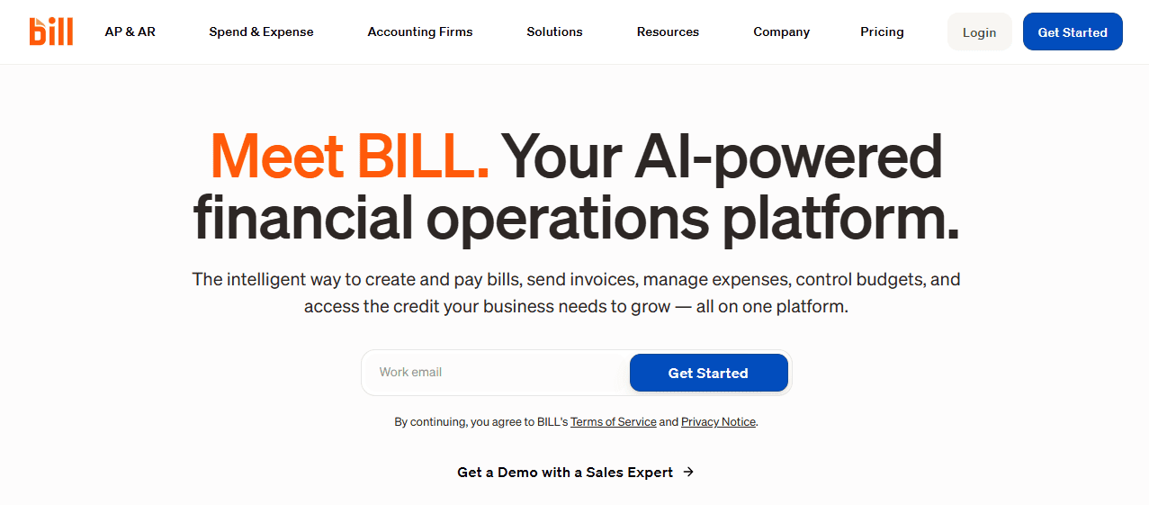 Bill.com site
