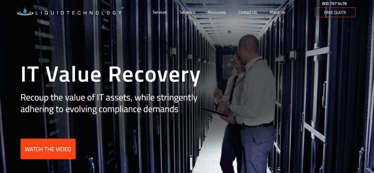 Liquid Technology -  Mid-Market Decommissioning Specialists