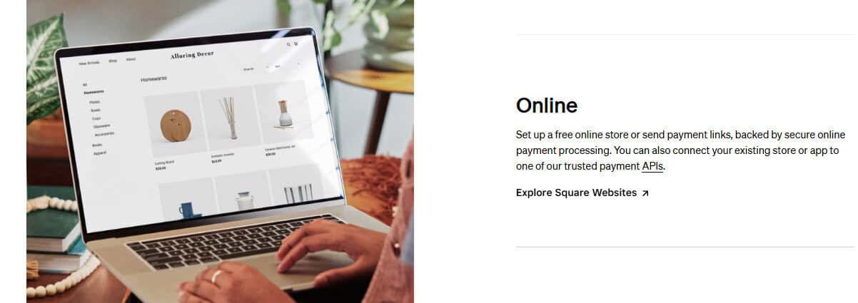 Square pay flexibility