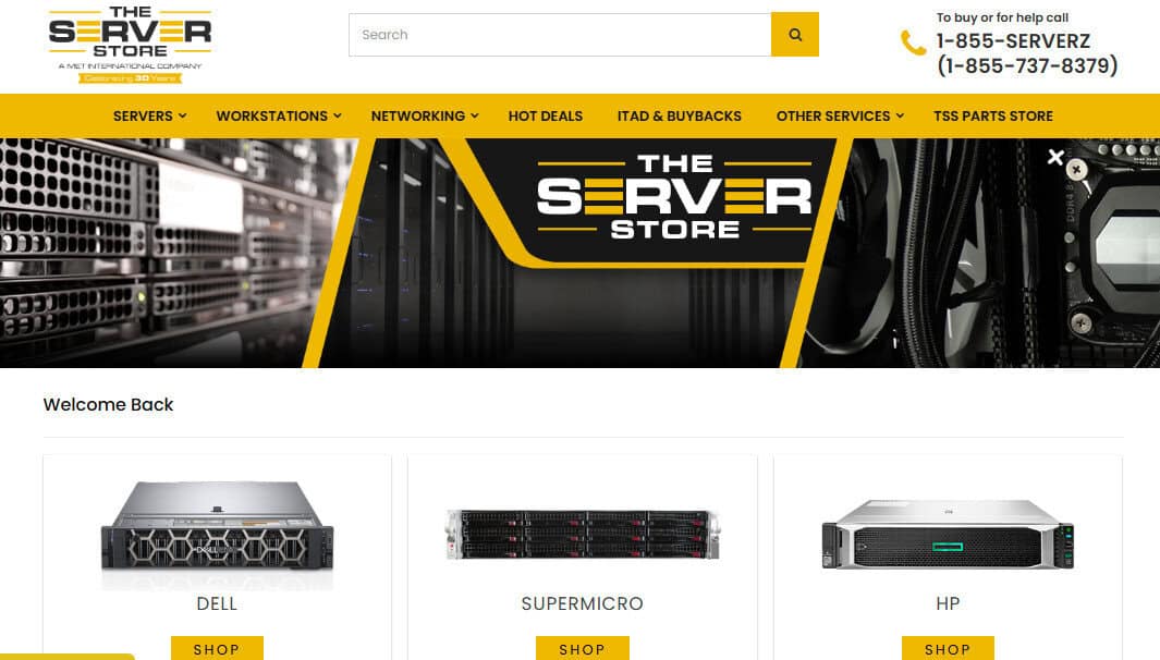 The Server Store — Boutique Flexibility with Fast Turnaround