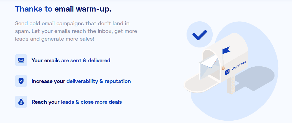 Warmbox features