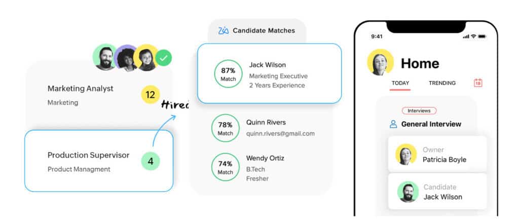 Zoho Recruit ats