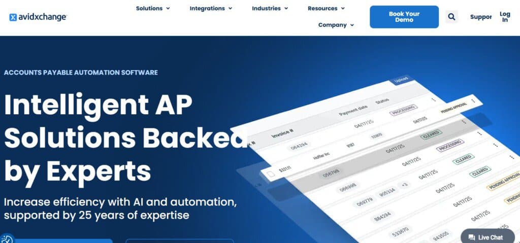 avidxchange website