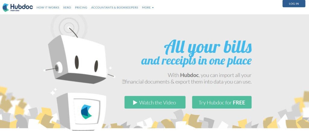 hubdoc website