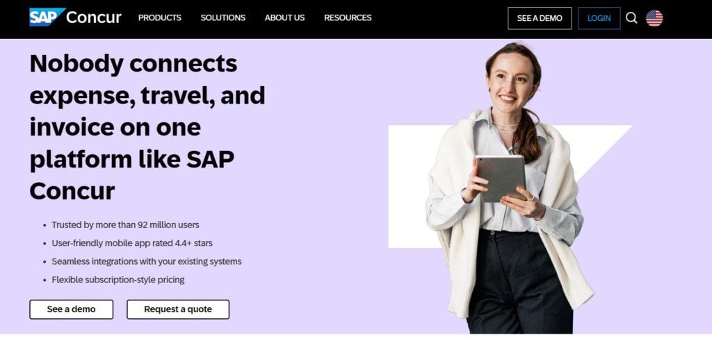 sap concur website