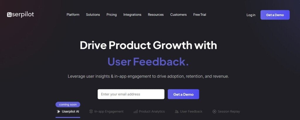 userpilot website