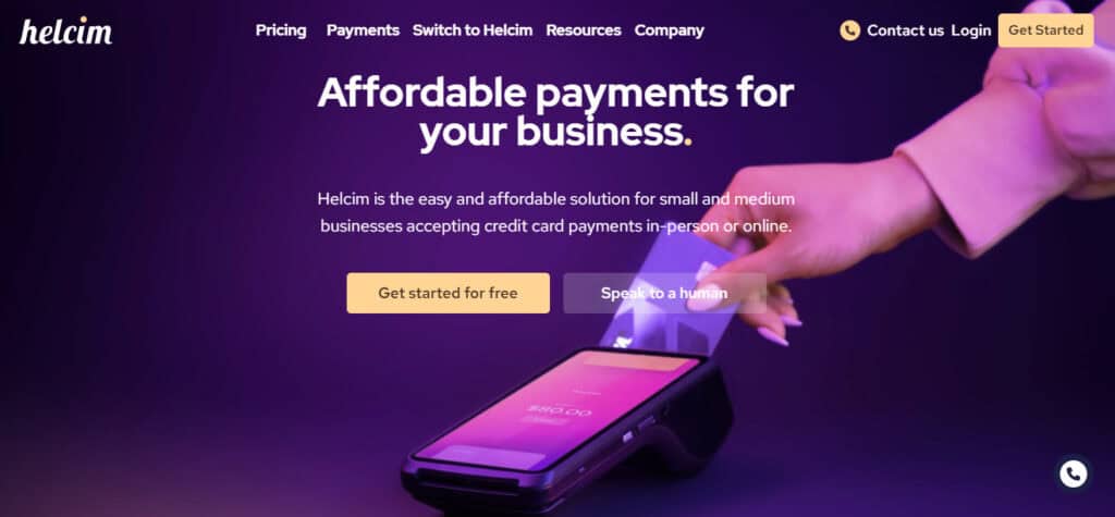 Helcim website