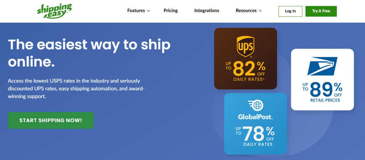 ShippingEasy site