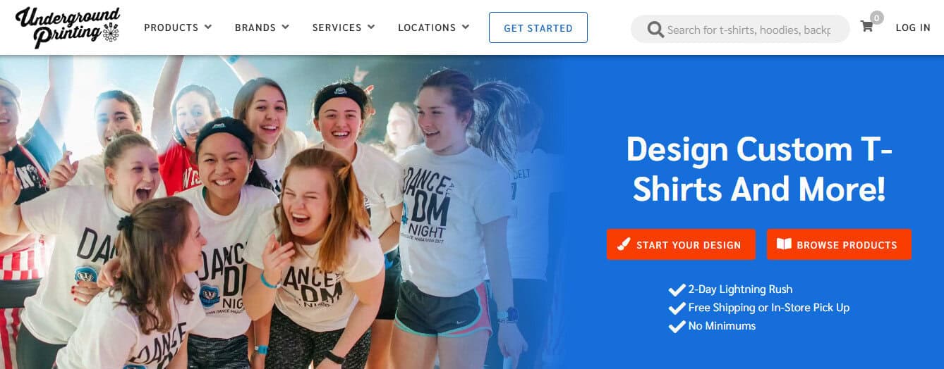 Underground Printing site