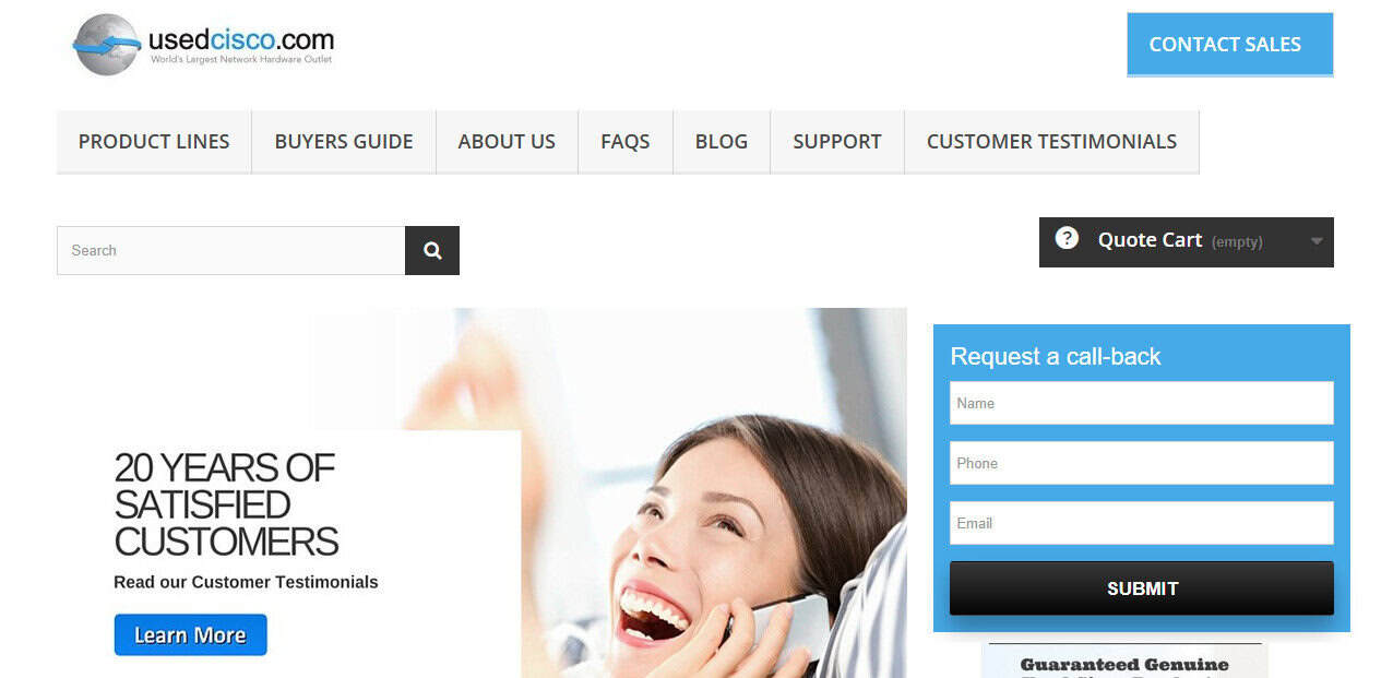 UsedCisco.com site