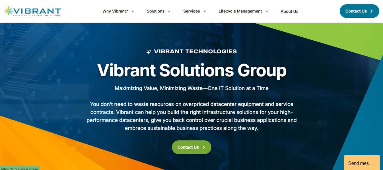 Vibrant Technologies site