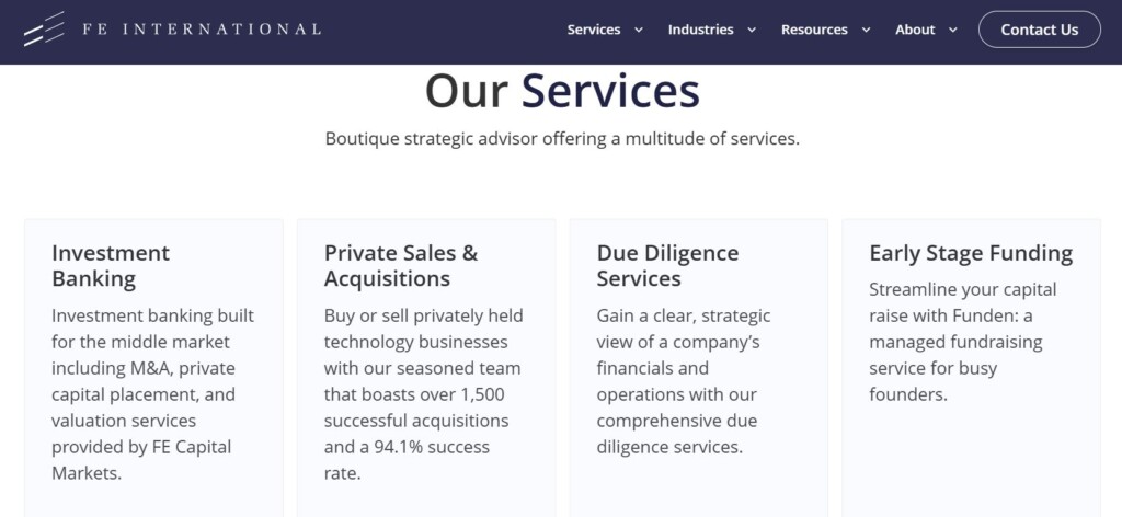 fe international services