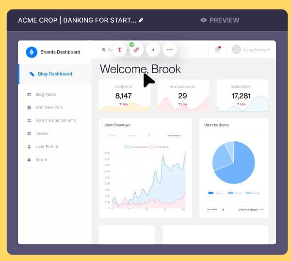 storylane dashboard blog
