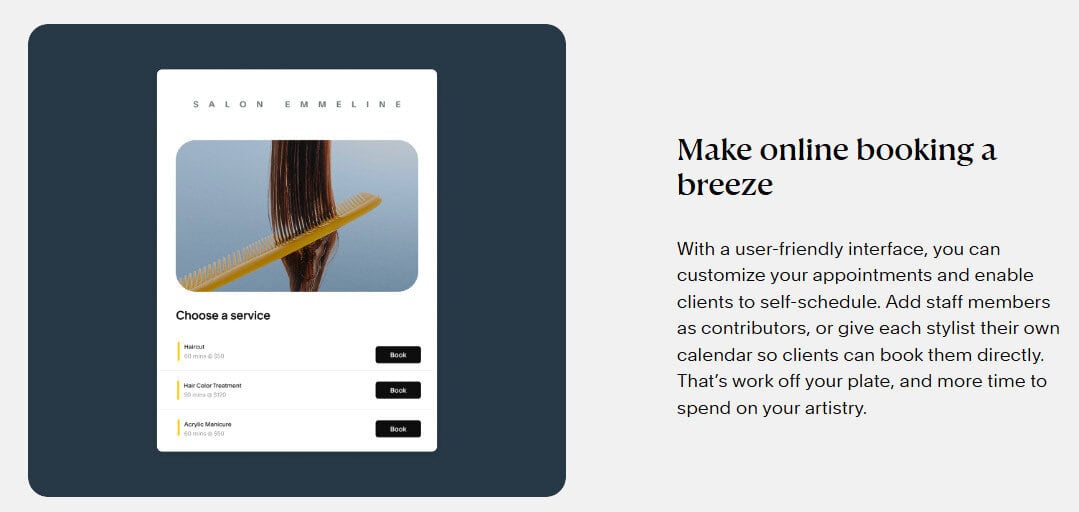 Acuity Scheduling Features