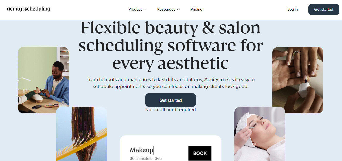 Acuity Scheduling Site