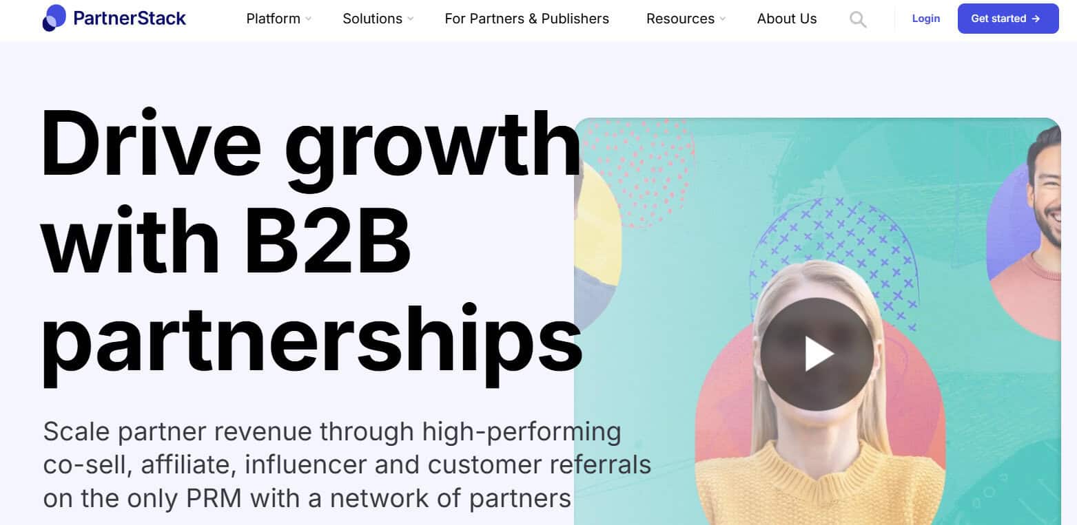 partnerstack website