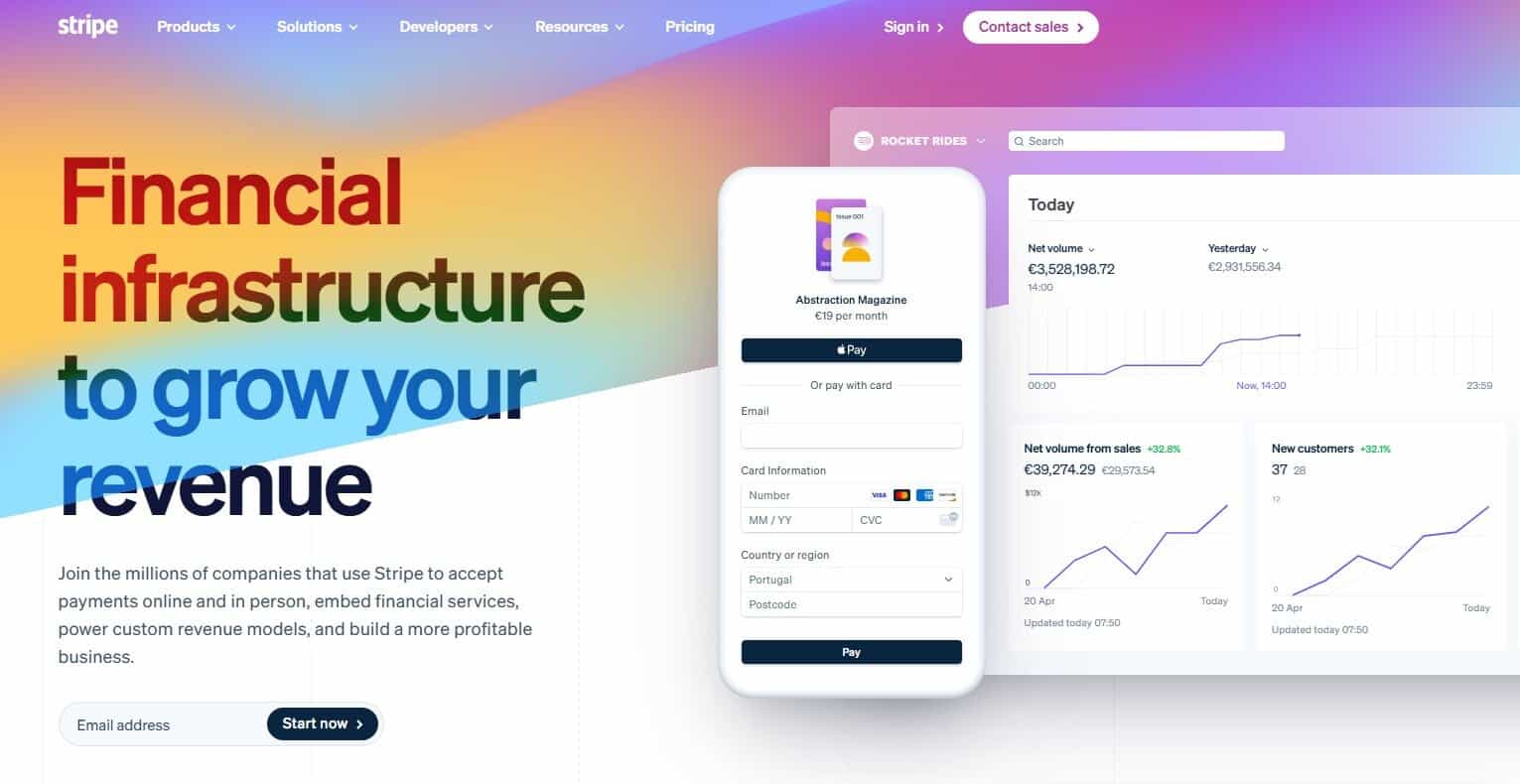 stripe site