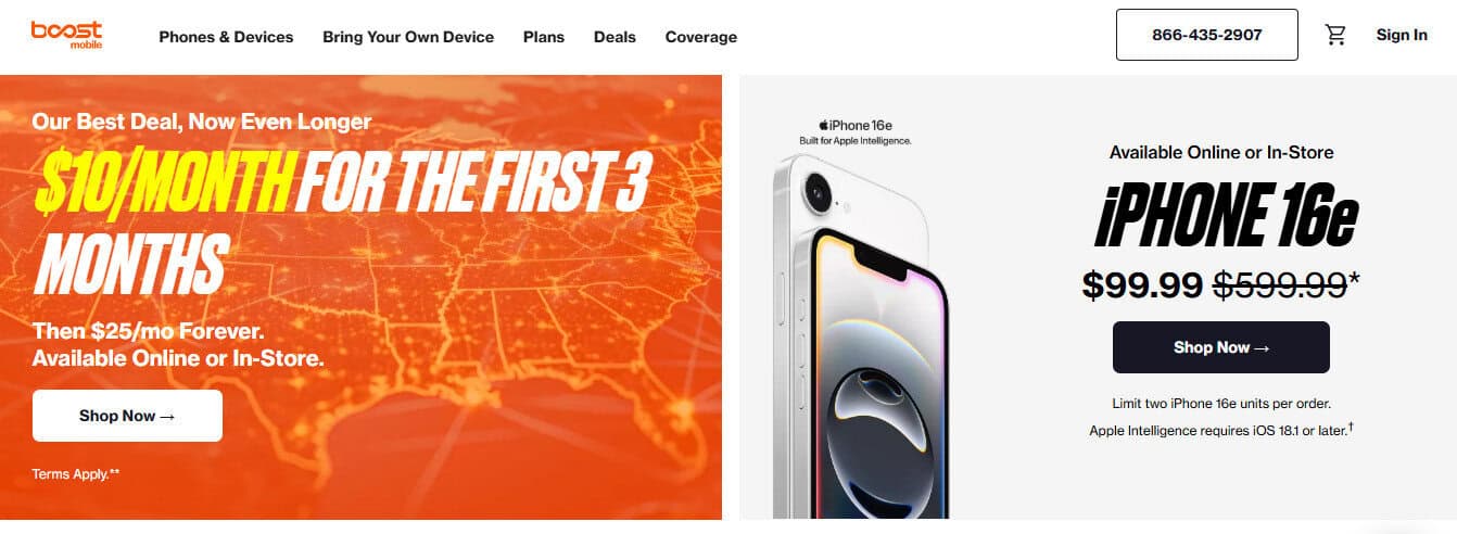 Boost Mobile Alternative