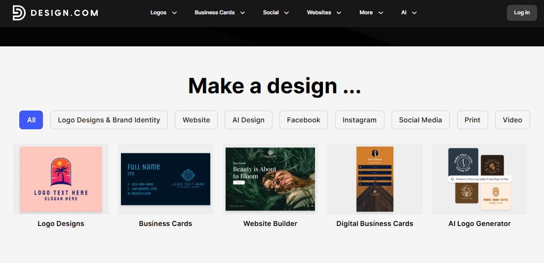 Design.com Ease of Use