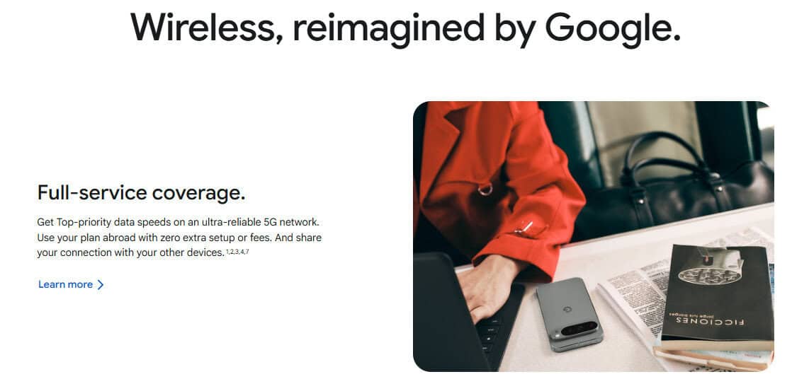 Google Fi Coverage Service