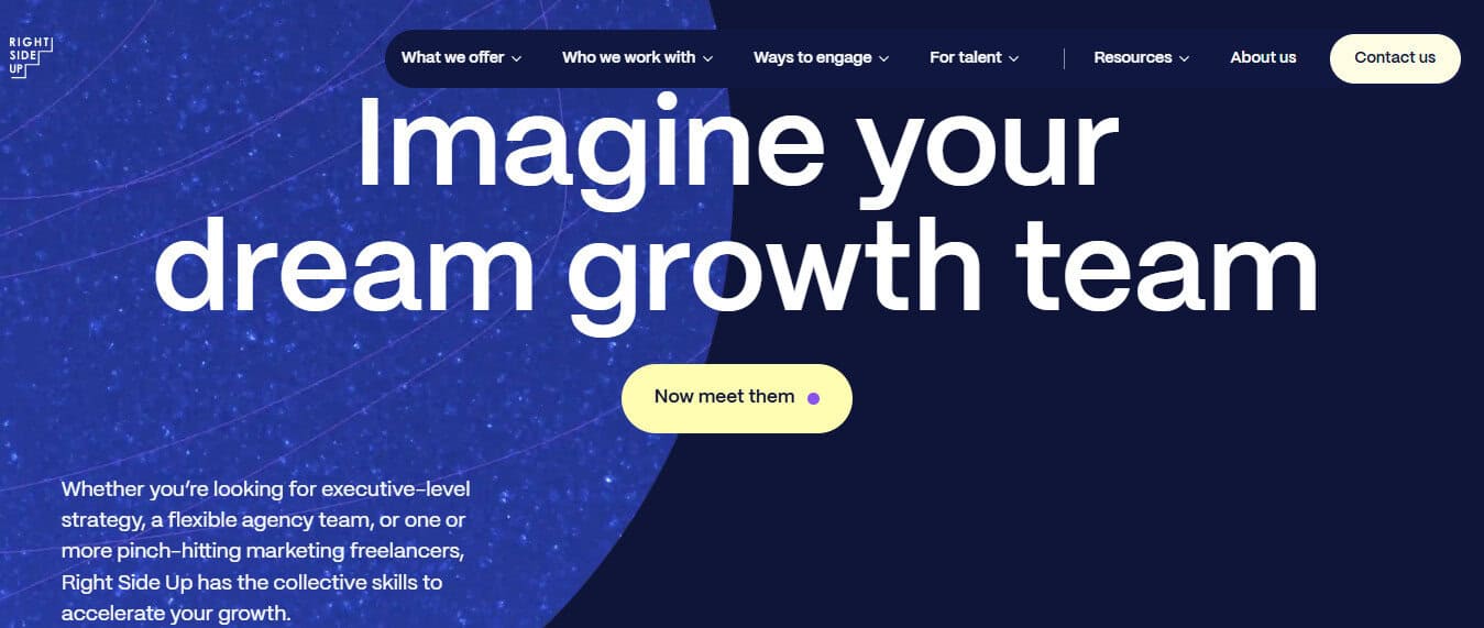 Right Side Up Performance Marketing Agency