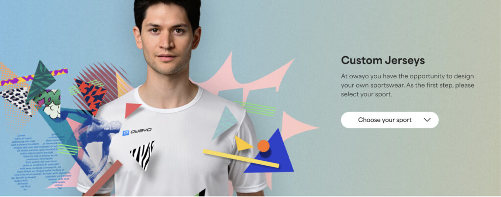 Owayo Custom Jerseys design your own sportswear