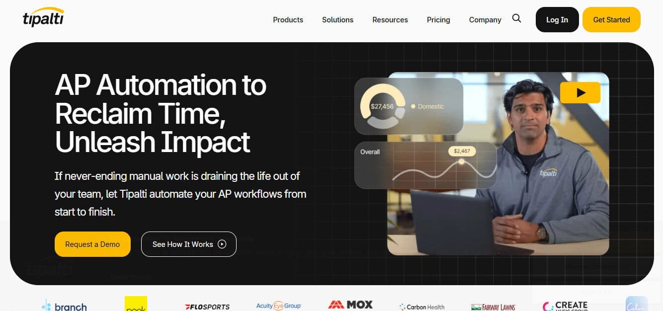 Tipalti Account Payable Automation Software
