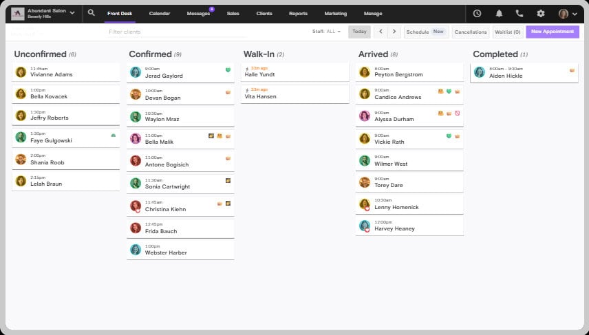 Boulevard front face