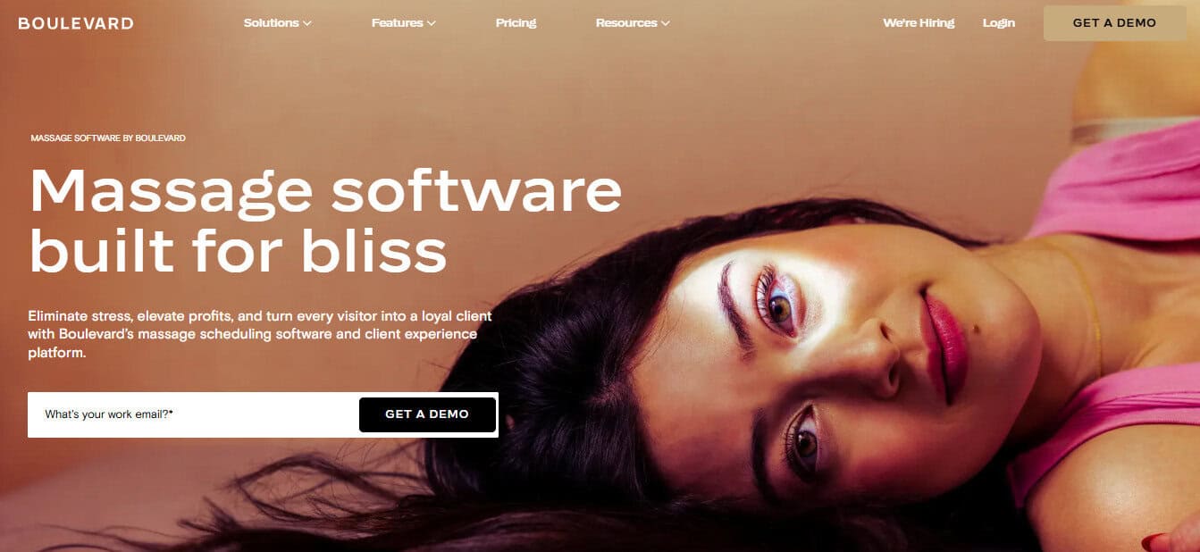 Boulevard (Best All-in-One Massage Booking Software)