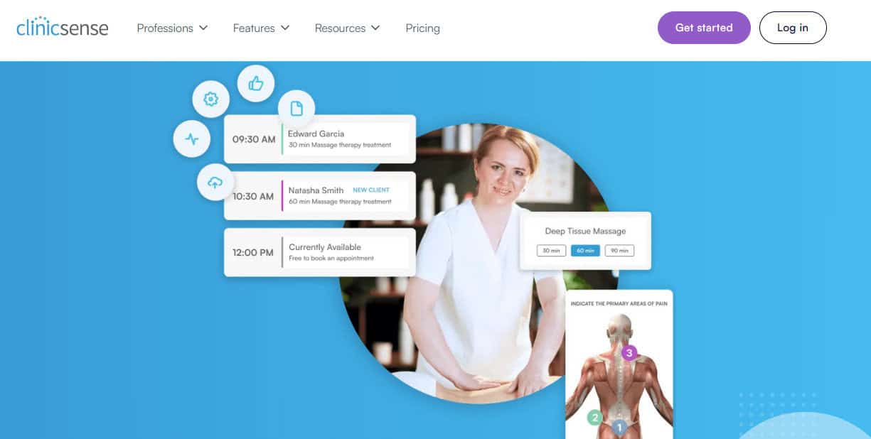 ClinicSense (Best for Part-Time or New Solo Practitioners)