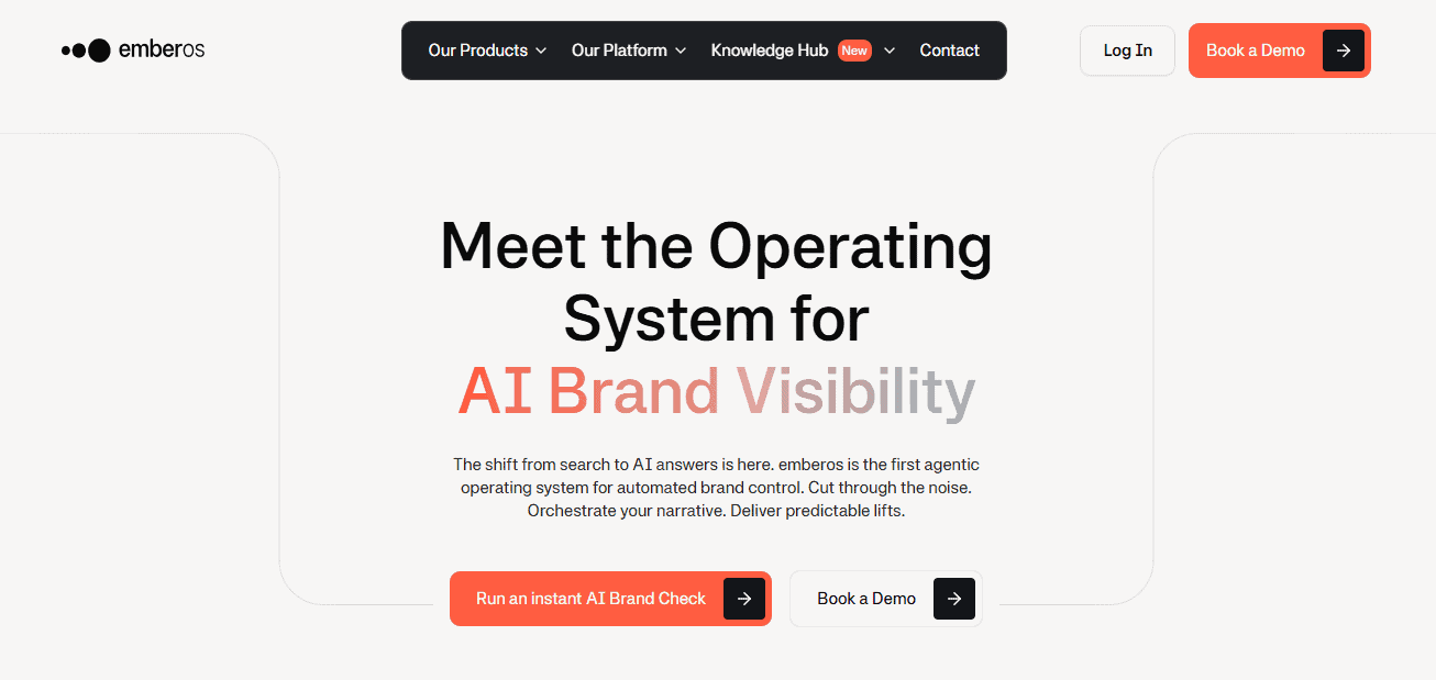 Best For Enterprise Brand Management: Emberos