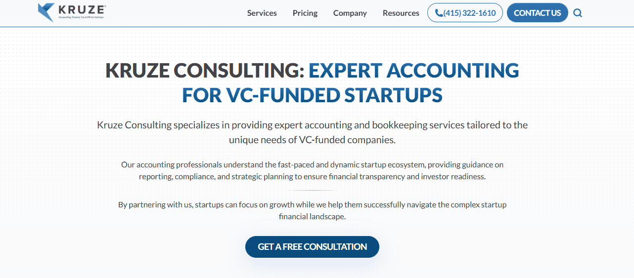 Kruze Consulting Fractional Controller Service