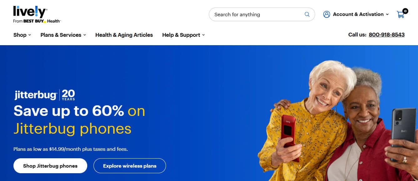 Best for safety: Lively