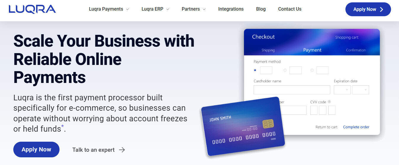 Luqra Best Payment Processors That Integrate With Shopify