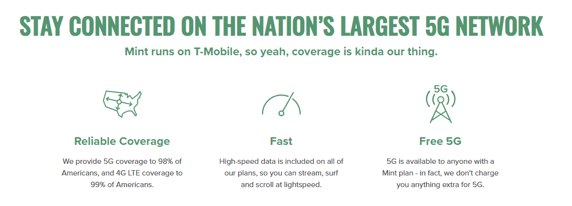 Mint Mobile features