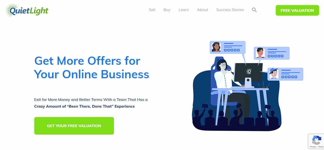 Quiet Light Best Broker for Buying SaaS Businesses