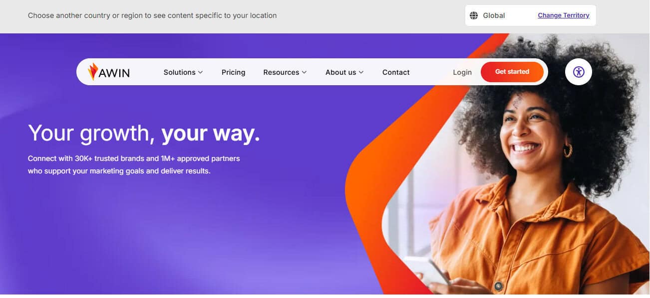 Awin: Best for Publisher Network Reach