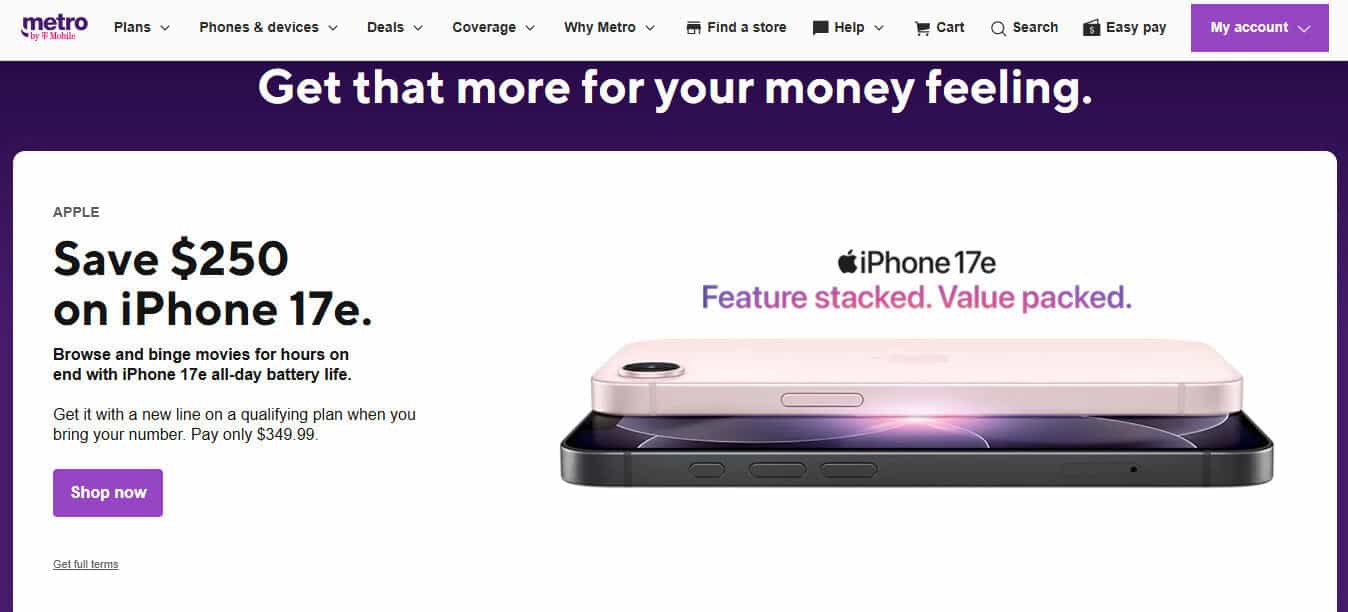 Metro by T-Mobile: Best No Contract Cell Phone for Plain Pricing